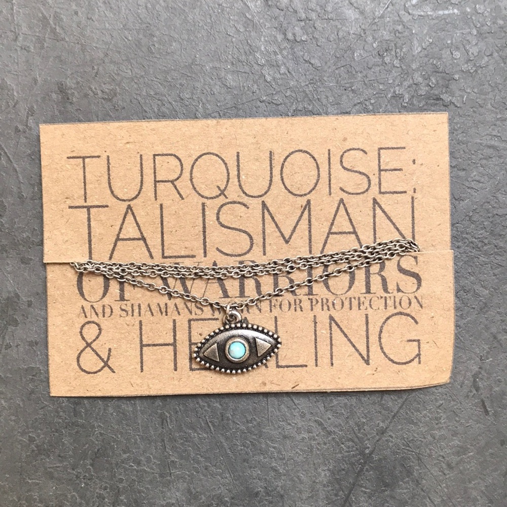 Evil eye necklace